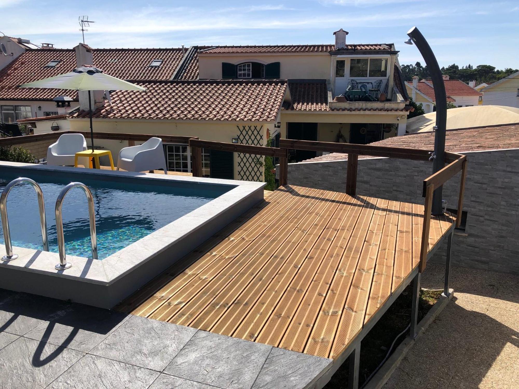 Sun House III - Near Sintra - Kitchen - Pool Apartment Mem Martins Ngoại thất bức ảnh